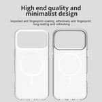 Custodia per telefono ibrida in PC e TPU Candy Fine Circle Magsafe, For iPhone 18 Pro, For iPhone 18 Pro Max, For iPhone 17 Pro Max