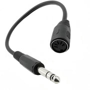 Cavo adattatore audio 6,35 mm a MIDI 5 pin 0,3 m
