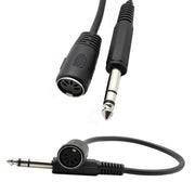 Cavo adattatore audio 6,35 mm a MIDI 5 pin 0,3 m