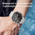 Cinturino per orologio con fibbia di sicurezza curva in lega di titanio a sgancio rapido, For Garmin 22mm