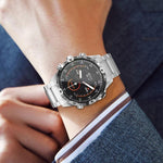 Cinturino per orologio con fibbia di sicurezza curva in lega di titanio a sgancio rapido, For Garmin 22mm