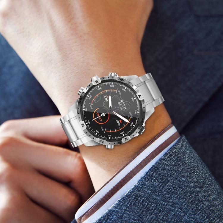 Cinturino per orologio con fibbia di sicurezza curva in lega di titanio a sgancio rapido, For Garmin 22mm