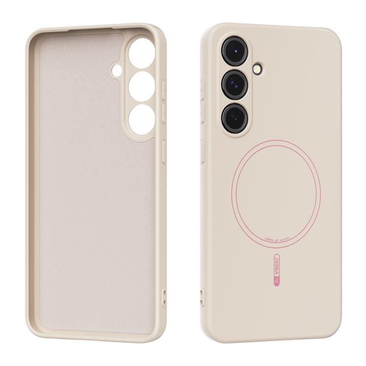 Custodia per telefono ABEEL in silicone liquido con tecnologia Skin-friendly Magsafe, For Samsung Galaxy S24 FE 5G, For Samsung Galaxy S24 Ultra 5G, For Samsung Galaxy S24+ 5G, For Samsung Galaxy S24 5G