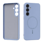 Custodia per telefono ABEEL in silicone liquido con tecnologia Skin-friendly Magsafe, For Samsung Galaxy S24 FE 5G, For Samsung Galaxy S24 Ultra 5G, For Samsung Galaxy S24+ 5G, For Samsung Galaxy S24 5G