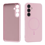 Custodia per telefono ABEEL in silicone liquido con tecnologia Skin-friendly Magsafe, For Samsung Galaxy S24 FE 5G, For Samsung Galaxy S24 Ultra 5G, For Samsung Galaxy S24+ 5G, For Samsung Galaxy S24 5G