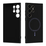 Custodia per telefono ABEEL in silicone liquido con tecnologia Skin-friendly Magsafe, For Samsung Galaxy S24 FE 5G, For Samsung Galaxy S24 Ultra 5G, For Samsung Galaxy S24+ 5G, For Samsung Galaxy S24 5G