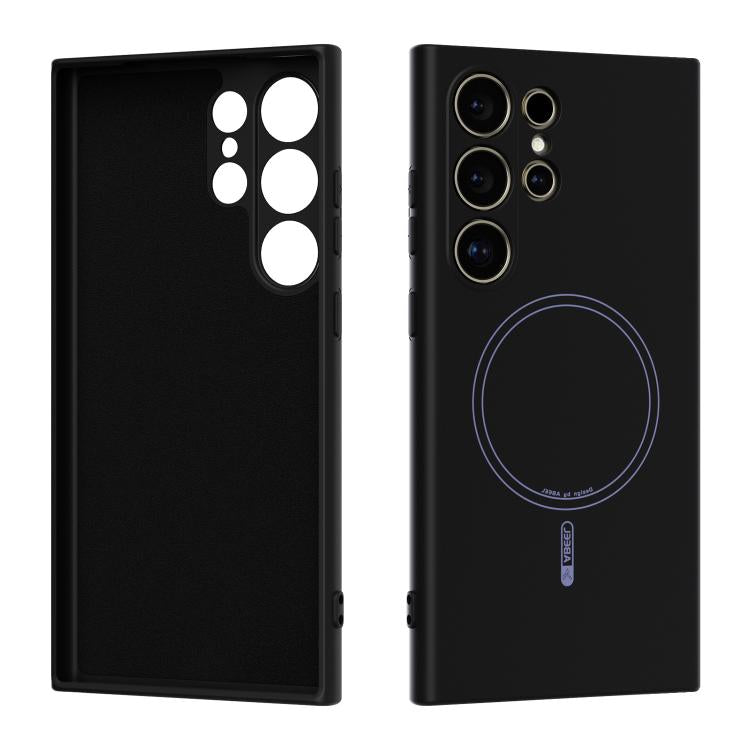 Custodia per telefono ABEEL in silicone liquido con tecnologia Skin-friendly Magsafe, For Samsung Galaxy S24 FE 5G, For Samsung Galaxy S24 Ultra 5G, For Samsung Galaxy S24+ 5G, For Samsung Galaxy S24 5G