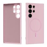Custodia per telefono ABEEL in silicone liquido con tecnologia Skin-friendly Magsafe, For Samsung Galaxy S24 FE 5G, For Samsung Galaxy S24 Ultra 5G, For Samsung Galaxy S24+ 5G, For Samsung Galaxy S24 5G