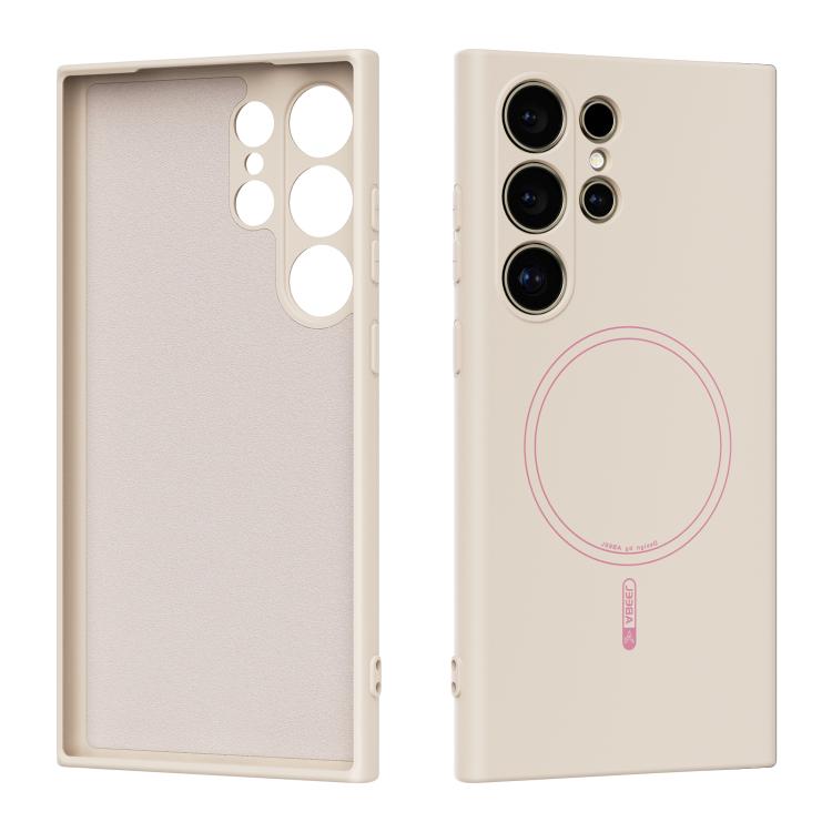 Custodia per telefono ABEEL in silicone liquido con tecnologia Skin-friendly Magsafe, For Samsung Galaxy S24 FE 5G, For Samsung Galaxy S24 Ultra 5G, For Samsung Galaxy S24+ 5G, For Samsung Galaxy S24 5G