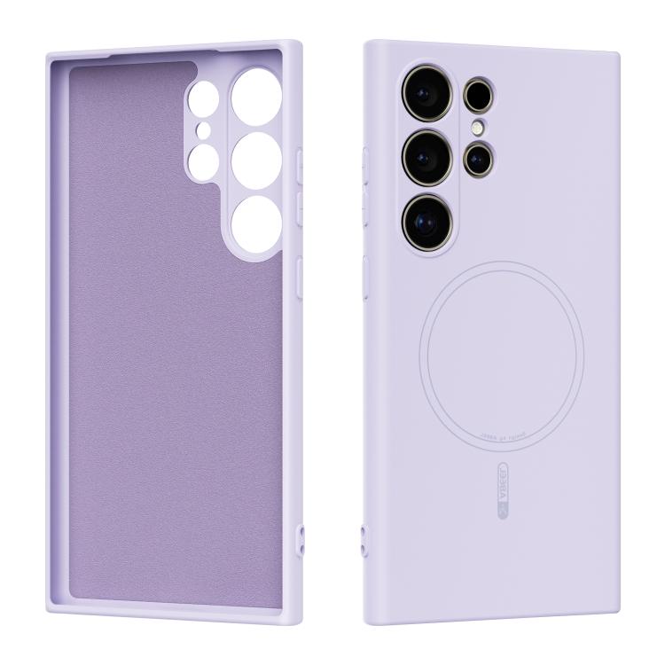 Custodia per telefono ABEEL in silicone liquido con tecnologia Skin-friendly Magsafe, For Samsung Galaxy S24 FE 5G, For Samsung Galaxy S24 Ultra 5G, For Samsung Galaxy S24+ 5G, For Samsung Galaxy S24 5G