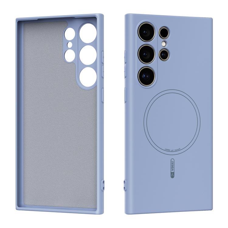 Custodia per telefono ABEEL in silicone liquido con tecnologia Skin-friendly Magsafe, For Samsung Galaxy S24 FE 5G, For Samsung Galaxy S24 Ultra 5G, For Samsung Galaxy S24+ 5G, For Samsung Galaxy S24 5G