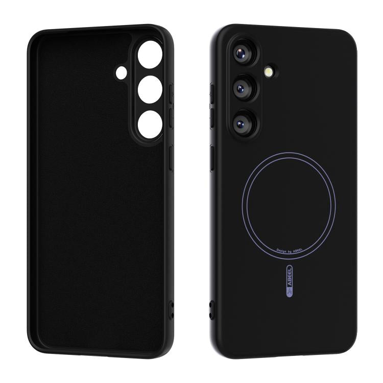 Custodia per telefono ABEEL in silicone liquido con tecnologia Skin-friendly Magsafe, For Samsung Galaxy S25 Edge 5G, For Samsung Galaxy S25 5G, For Samsung Galaxy S25+ 5G, For Samsung Galaxy S25 Ultra 5G
