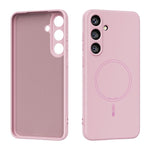 Custodia per telefono ABEEL in silicone liquido con tecnologia Skin-friendly Magsafe, For Samsung Galaxy S25 Edge 5G, For Samsung Galaxy S25 5G, For Samsung Galaxy S25+ 5G, For Samsung Galaxy S25 Ultra 5G