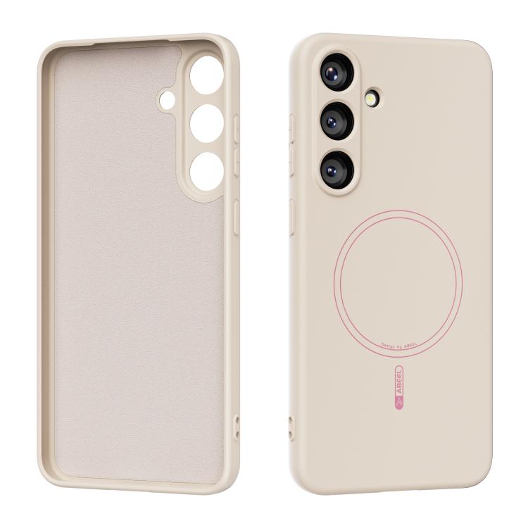Custodia per telefono ABEEL in silicone liquido con tecnologia Skin-friendly Magsafe, For Samsung Galaxy S25 Edge 5G, For Samsung Galaxy S25 5G, For Samsung Galaxy S25+ 5G, For Samsung Galaxy S25 Ultra 5G