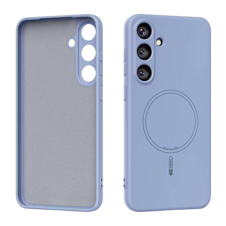 Custodia per telefono ABEEL in silicone liquido con tecnologia Skin-friendly Magsafe, For Samsung Galaxy S25 Edge 5G, For Samsung Galaxy S25 5G, For Samsung Galaxy S25+ 5G, For Samsung Galaxy S25 Ultra 5G
