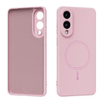 Custodia per telefono ABEEL in silicone liquido con tecnologia Skin-friendly Magsafe, For Samsung Galaxy S25 Edge 5G, For Samsung Galaxy S25 5G, For Samsung Galaxy S25+ 5G, For Samsung Galaxy S25 Ultra 5G