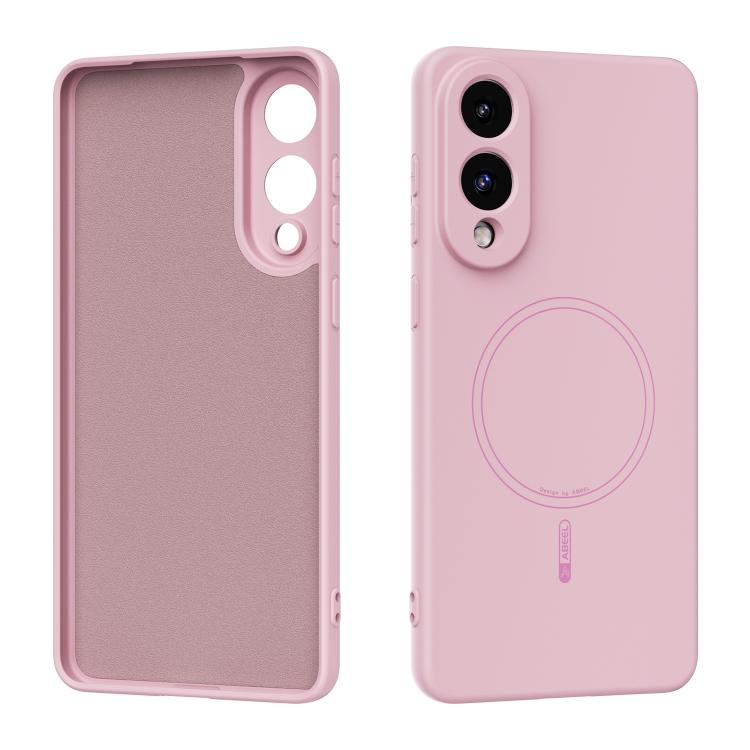 Custodia per telefono ABEEL in silicone liquido con tecnologia Skin-friendly Magsafe, For Samsung Galaxy S25 Edge 5G, For Samsung Galaxy S25 5G, For Samsung Galaxy S25+ 5G, For Samsung Galaxy S25 Ultra 5G
