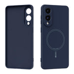 Custodia per telefono ABEEL in silicone liquido con tecnologia Skin-friendly Magsafe, For Samsung Galaxy S25 Edge 5G, For Samsung Galaxy S25 5G, For Samsung Galaxy S25+ 5G, For Samsung Galaxy S25 Ultra 5G