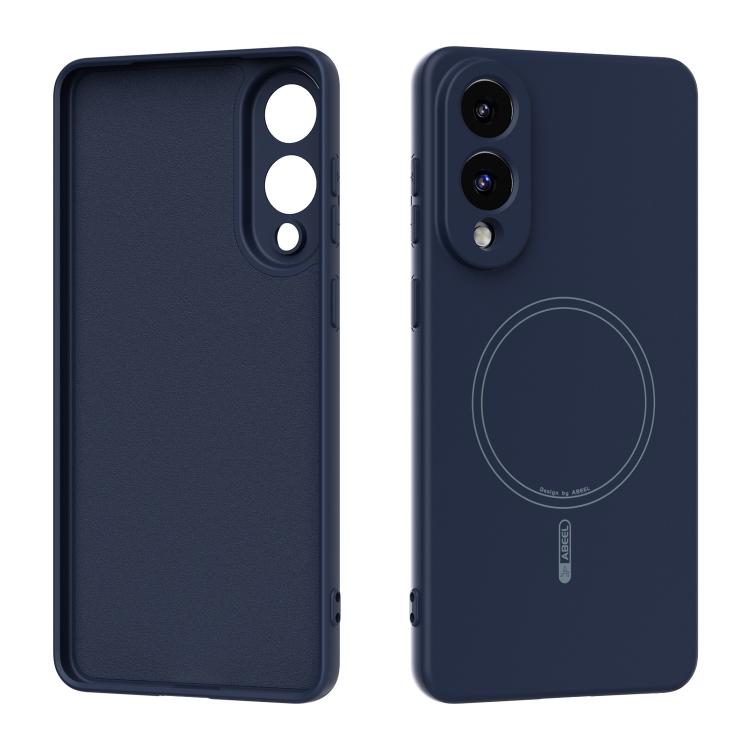 Custodia per telefono ABEEL in silicone liquido con tecnologia Skin-friendly Magsafe, For Samsung Galaxy S25 Edge 5G, For Samsung Galaxy S25 5G, For Samsung Galaxy S25+ 5G, For Samsung Galaxy S25 Ultra 5G