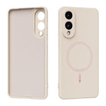 Custodia per telefono ABEEL in silicone liquido con tecnologia Skin-friendly Magsafe, For Samsung Galaxy S25 Edge 5G, For Samsung Galaxy S25 5G, For Samsung Galaxy S25+ 5G, For Samsung Galaxy S25 Ultra 5G