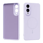 Custodia per telefono ABEEL in silicone liquido con tecnologia Skin-friendly Magsafe, For Samsung Galaxy S25 Edge 5G, For Samsung Galaxy S25 5G, For Samsung Galaxy S25+ 5G, For Samsung Galaxy S25 Ultra 5G