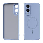 Custodia per telefono ABEEL in silicone liquido con tecnologia Skin-friendly Magsafe, For Samsung Galaxy S25 Edge 5G, For Samsung Galaxy S25 5G, For Samsung Galaxy S25+ 5G, For Samsung Galaxy S25 Ultra 5G
