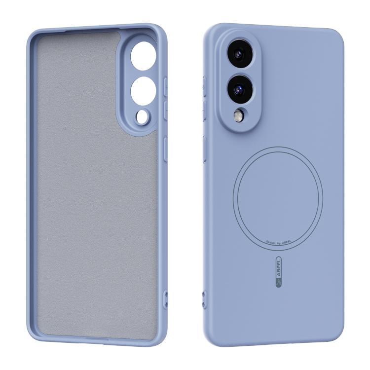 Custodia per telefono ABEEL in silicone liquido con tecnologia Skin-friendly Magsafe, For Samsung Galaxy S25 Edge 5G, For Samsung Galaxy S25 5G, For Samsung Galaxy S25+ 5G, For Samsung Galaxy S25 Ultra 5G
