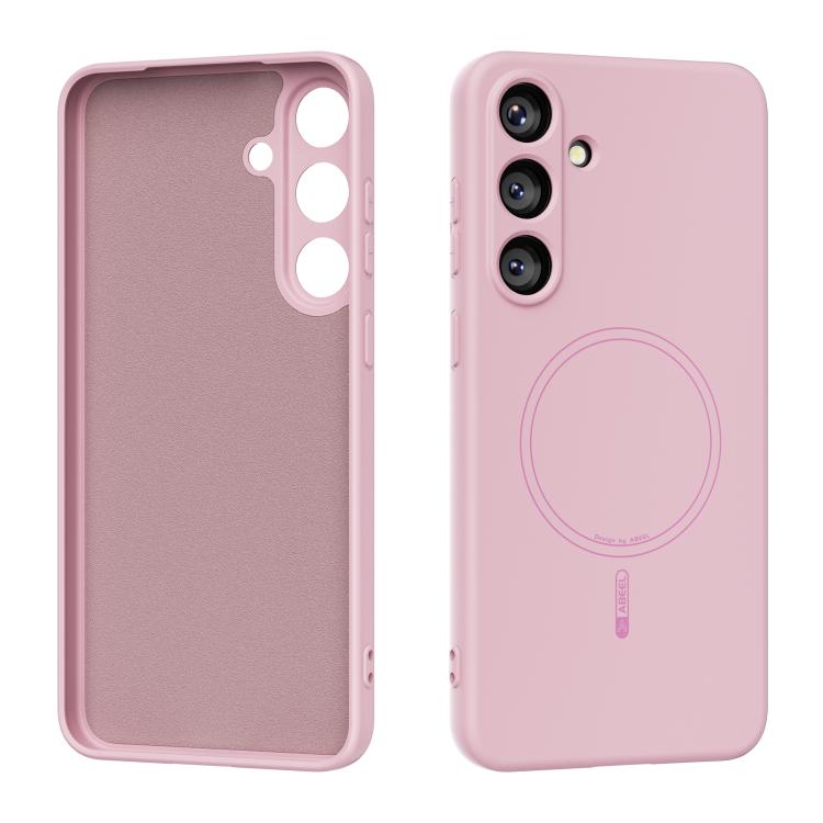 Custodia per telefono ABEEL in silicone liquido con tecnologia Skin-friendly Magsafe, For Samsung Galaxy S25 Edge 5G, For Samsung Galaxy S25 5G, For Samsung Galaxy S25+ 5G, For Samsung Galaxy S25 Ultra 5G