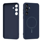 Custodia per telefono ABEEL in silicone liquido con tecnologia Skin-friendly Magsafe, For Samsung Galaxy S25 Edge 5G, For Samsung Galaxy S25 5G, For Samsung Galaxy S25+ 5G, For Samsung Galaxy S25 Ultra 5G