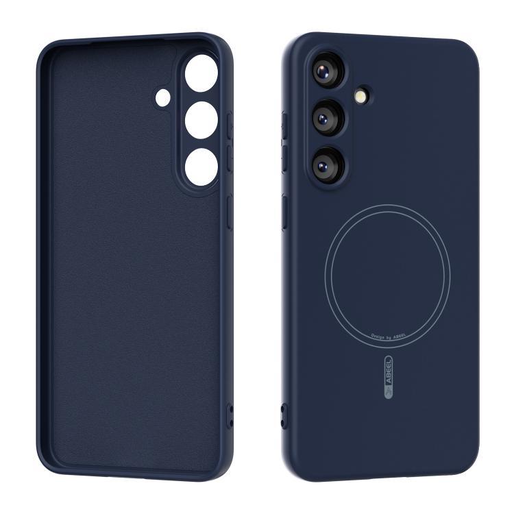 Custodia per telefono ABEEL in silicone liquido con tecnologia Skin-friendly Magsafe, For Samsung Galaxy S25 Edge 5G, For Samsung Galaxy S25 5G, For Samsung Galaxy S25+ 5G, For Samsung Galaxy S25 Ultra 5G