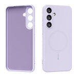 Custodia per telefono ABEEL in silicone liquido con tecnologia Skin-friendly Magsafe, For Samsung Galaxy S25 Edge 5G, For Samsung Galaxy S25 5G, For Samsung Galaxy S25+ 5G, For Samsung Galaxy S25 Ultra 5G