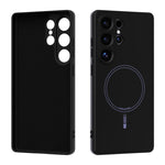 Custodia per telefono ABEEL in silicone liquido con tecnologia Skin-friendly Magsafe, For Samsung Galaxy S25 Edge 5G, For Samsung Galaxy S25 5G, For Samsung Galaxy S25+ 5G, For Samsung Galaxy S25 Ultra 5G