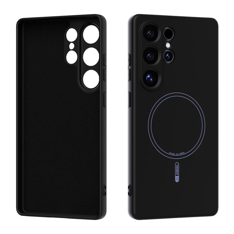 Custodia per telefono ABEEL in silicone liquido con tecnologia Skin-friendly Magsafe, For Samsung Galaxy S25 Edge 5G, For Samsung Galaxy S25 5G, For Samsung Galaxy S25+ 5G, For Samsung Galaxy S25 Ultra 5G
