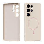 Custodia per telefono ABEEL in silicone liquido con tecnologia Skin-friendly Magsafe, For Samsung Galaxy S25 Edge 5G, For Samsung Galaxy S25 5G, For Samsung Galaxy S25+ 5G, For Samsung Galaxy S25 Ultra 5G