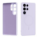 Custodia per telefono ABEEL in silicone liquido con tecnologia Skin-friendly Magsafe, For Samsung Galaxy S25 Edge 5G, For Samsung Galaxy S25 5G, For Samsung Galaxy S25+ 5G, For Samsung Galaxy S25 Ultra 5G