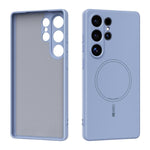 Custodia per telefono ABEEL in silicone liquido con tecnologia Skin-friendly Magsafe, For Samsung Galaxy S25 Edge 5G, For Samsung Galaxy S25 5G, For Samsung Galaxy S25+ 5G, For Samsung Galaxy S25 Ultra 5G