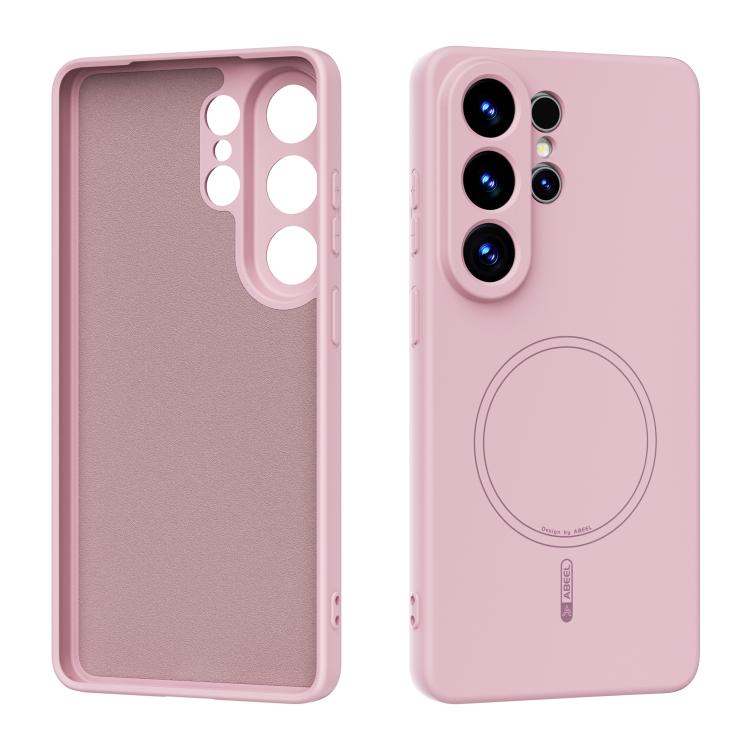 Custodia per telefono ABEEL in silicone liquido con tecnologia Skin-friendly Magsafe, For Samsung Galaxy S26+ 5G, For Samsung Galaxy S26 Edge 5G, For Samsung Galaxy S26 Ultra 5G, For Samsung Galaxy S26 5G