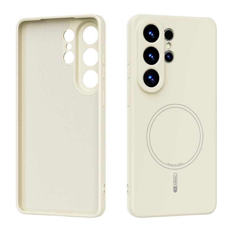 Custodia per telefono ABEEL in silicone liquido con tecnologia Skin-friendly Magsafe, For Samsung Galaxy S26+ 5G, For Samsung Galaxy S26 Edge 5G, For Samsung Galaxy S26 Ultra 5G, For Samsung Galaxy S26 5G