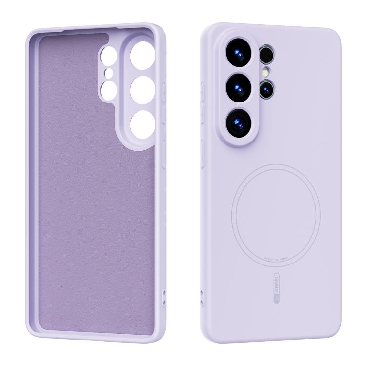 Custodia per telefono ABEEL in silicone liquido con tecnologia Skin-friendly Magsafe, For Samsung Galaxy S26+ 5G, For Samsung Galaxy S26 Edge 5G, For Samsung Galaxy S26 Ultra 5G, For Samsung Galaxy S26 5G
