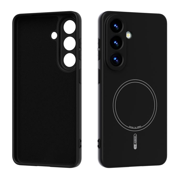 Custodia per telefono ABEEL in silicone liquido con tecnologia Skin-friendly Magsafe, For Samsung Galaxy S26+ 5G, For Samsung Galaxy S26 Edge 5G, For Samsung Galaxy S26 Ultra 5G, For Samsung Galaxy S26 5G