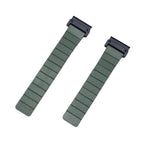 Cinturino per orologio in fibra di carbonio con chiusura magnetica., For Garmin 26mm, For Garmin 22mm