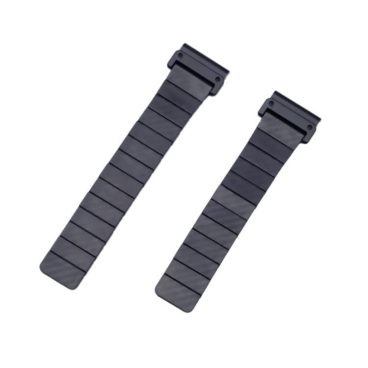 Cinturino per orologio in fibra di carbonio con chiusura magnetica., For Garmin 26mm, For Garmin 22mm