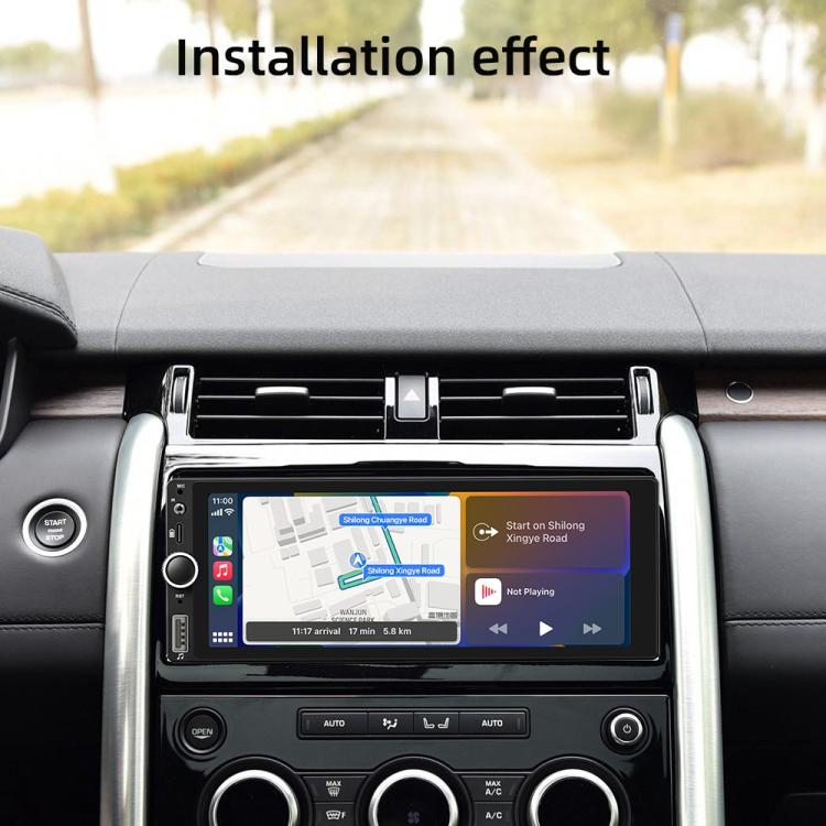 Autoradio F6021 con schermo IPS da 6,86 pollici, formato 1Din, compatibile con MP5, CarPlay e Android Auto., F6021