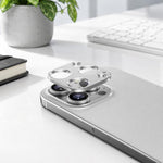 XDcase - Protezione per obiettivo fotografico cava in lega di titanio, For iPhone 16 Pro / 16 Pro Max