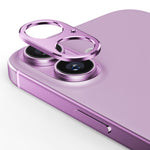 XDcase - Protezione per obiettivo fotografico cava in lega di titanio, For iPhone 16 / 16 Plus