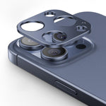 XDcase - Protezione per obiettivo fotografico cava in lega di titanio, For iPhone 15 Pro / 15 Pro Max