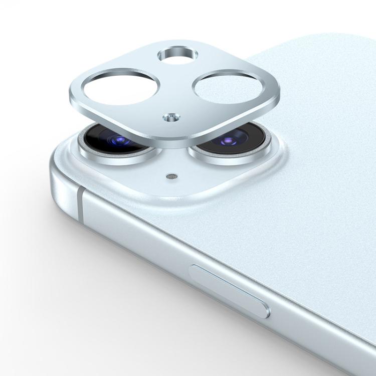 XDcase - Protezione per obiettivo fotografico cava in lega di titanio, For iPhone 15 / 15 Plus