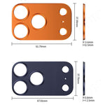 XDcase - Protezione per obiettivo fotografico cava in lega di titanio, For iPhone 17 Pro Max, For iPhone 17 Pro