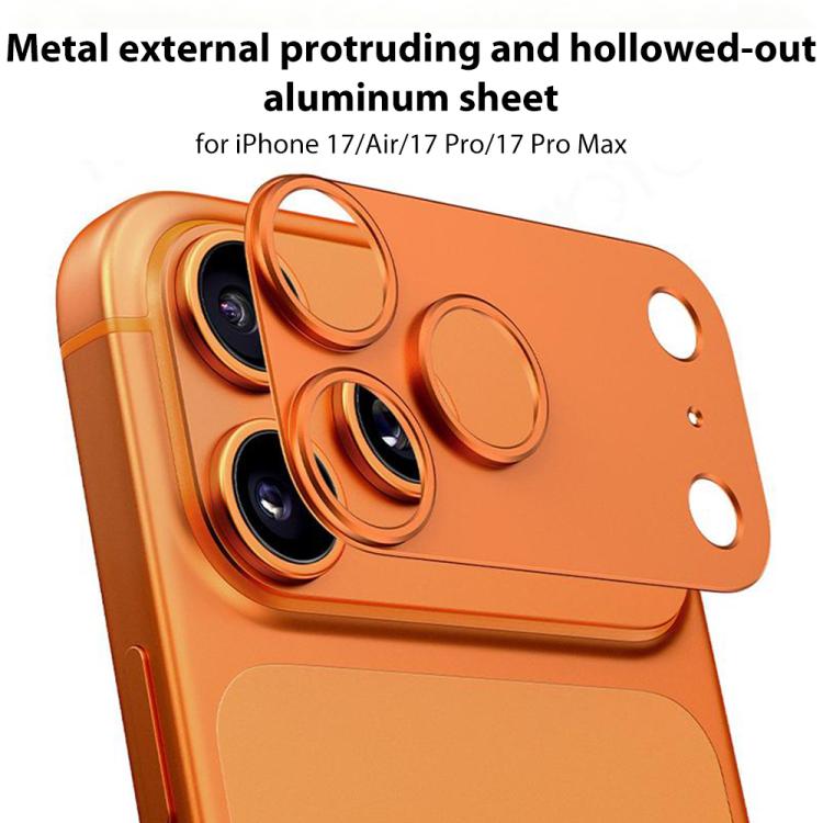 XDcase - Protezione per obiettivo fotografico cava in lega di titanio, For iPhone Air