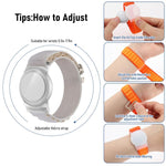 Custodia protettiva anti-smarrimento per localizzatore xDfind con fibbia argentata e cinturino in nylon., For AirTag 2nd Gen / AirTag 1st Gen